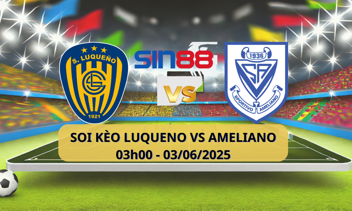 Áp phích trận đấu Sportivo Luqueño vs Sportivo Ameliano tại Primera División Paraguay
